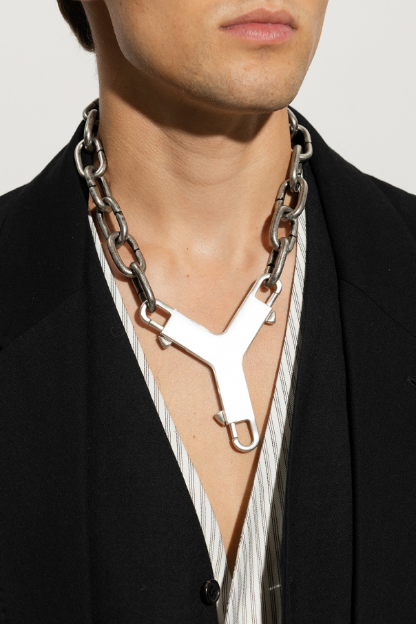 関税負担なし◆RICK OWENS◆チャームネックレス RICK OWENS (リック・オウエンス) - PENTAGRAM CHARM NECKLACE